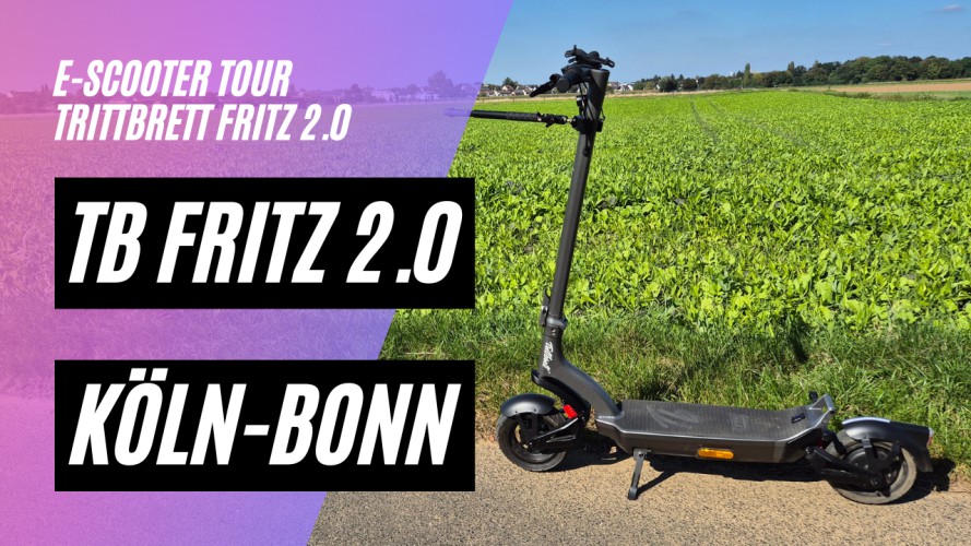Trittbrett Fritz 2.0 - Köln-Bonn Runde (48V, 18AH, 500W)