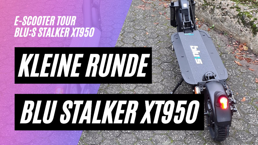 Kleine Runde mit dem Blu:s Stalker XT950