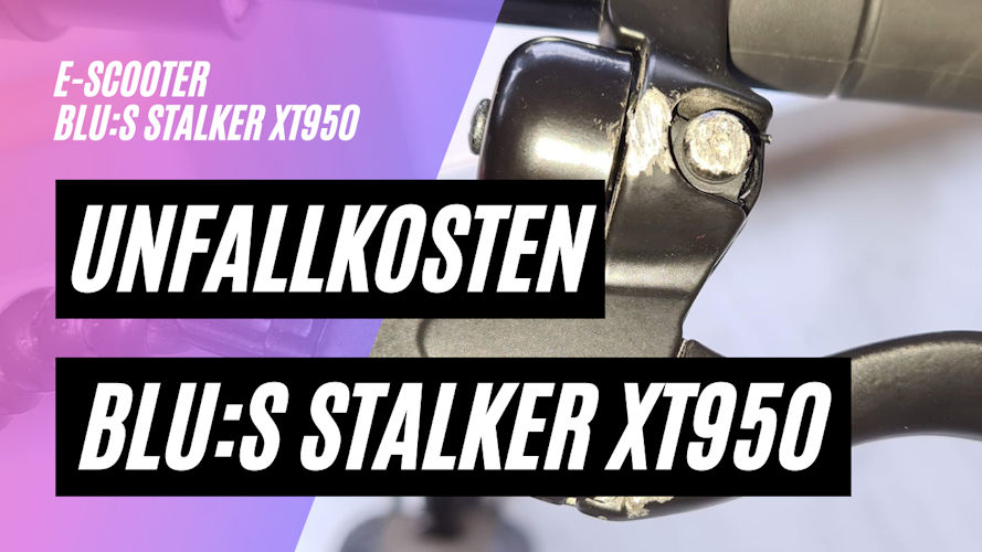 Unfallkosten Blu:s Stalker XT950, Info zum 5A Schnelladegerät für Ninebot Max G30D, Modi des So4 Pro