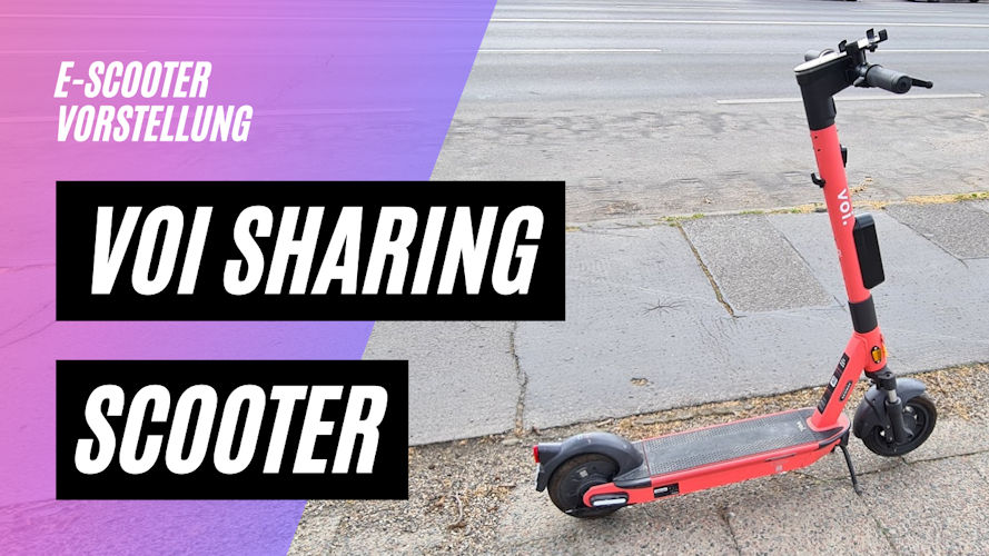 VOI Sharing E-Scooter in Berlin