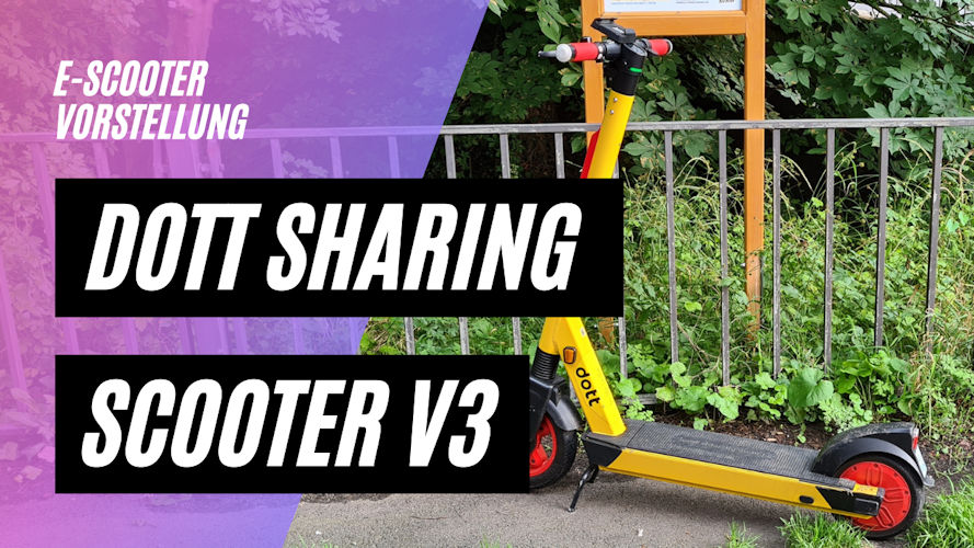Kostenfreie Fahrt mit dem neuen Dott SO03 Sharing E-Scooter in Bonn