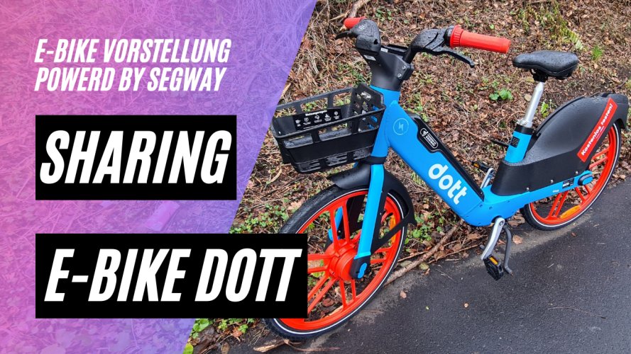 Das neue Dott Sharing E-Bike in Köln. (Powerd by Segway)