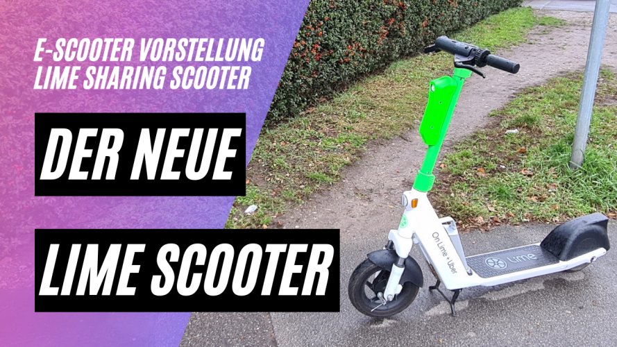Der neue Lime Sharing Scooter in Köln und Bonn