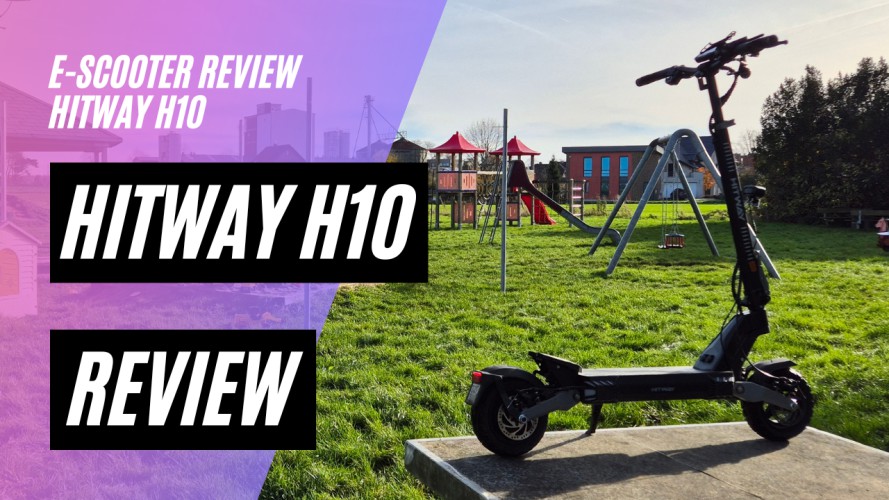 HITWAY H10 - Review nach ca. 100km (48V; 28,6AH; 500W)
