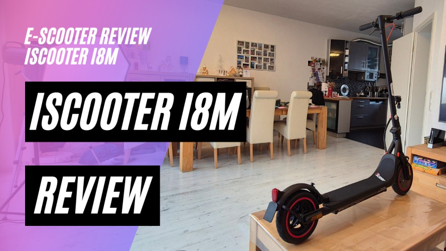 iScooter i8M - Review mit Reichweitentest (36V; 5,2AH; 420W)