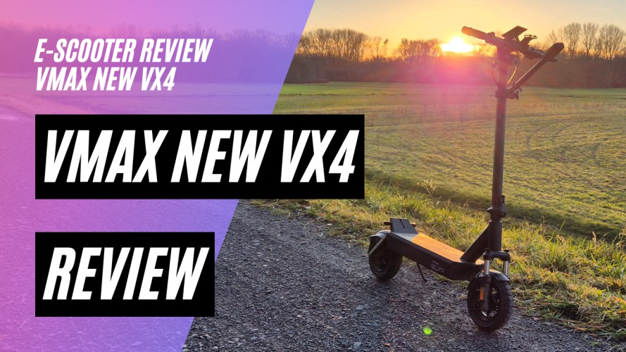 VMAX NEW VX4 - Review nach ca. 75km (52V; 20,3AH; 500W)
