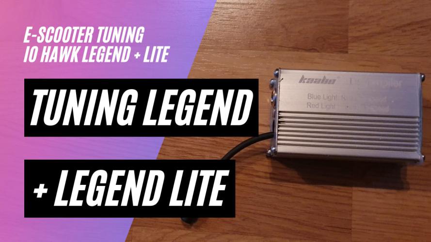 IO HAWK Legend / Legend LITE Tuning + 22 km/h mit der Boost Box