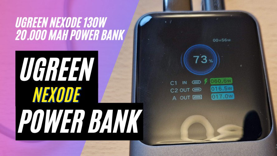 ⚡ UGREEN Nexode Power Bank 20000mAh 130W