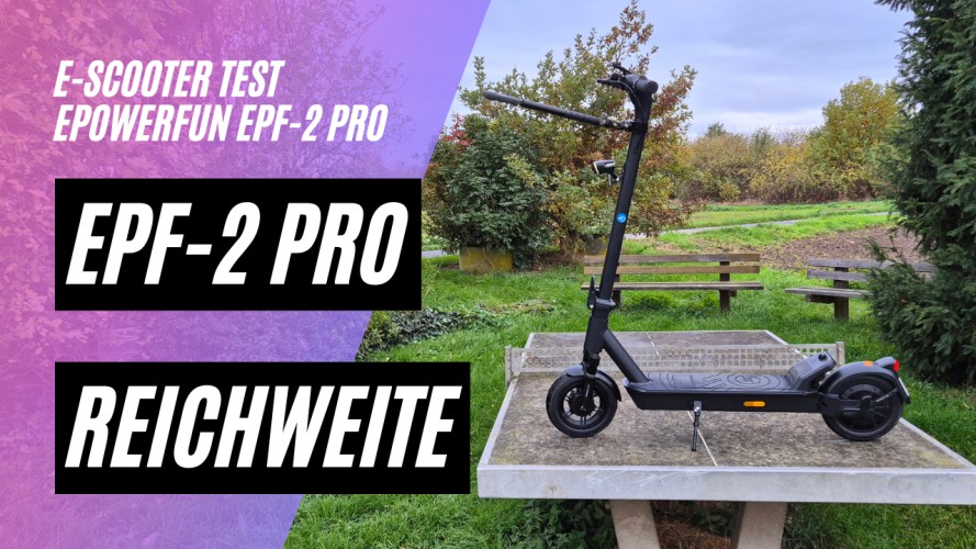ePowerFun ePF-2 Pro 653 mit Wechselakku - Reichweitentest (48V; 13,6AH; 500W)