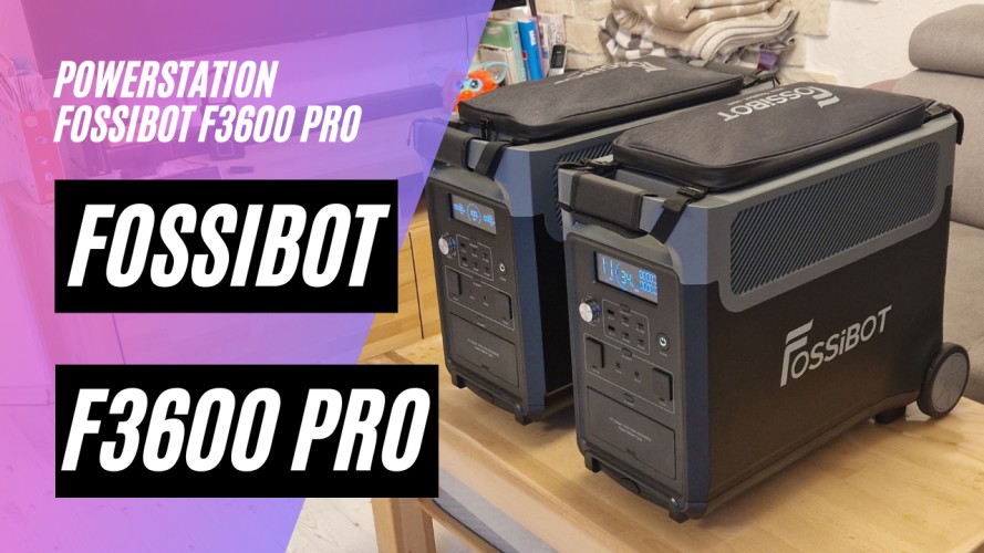 FOSSiBOT F3600 PRO Powerstation (3840Wh - 11520Wh / 3600W) vs. FOSSiBOT F3600 Powerstation