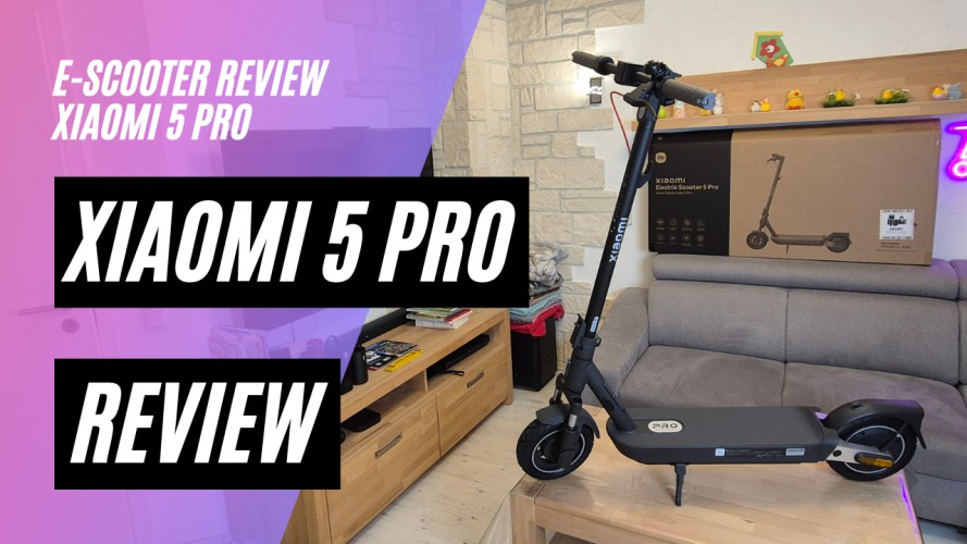 XIAOMI 5 PRO - Review nach 66km (48V; 10,2AH; 400W)