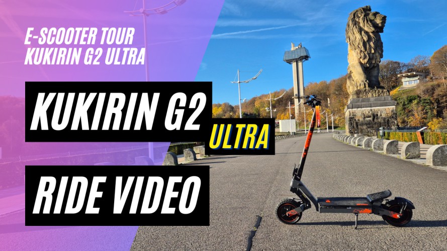 KuKirin G2 Ultra - Ride Video (48V;18AH; 2x 800W)