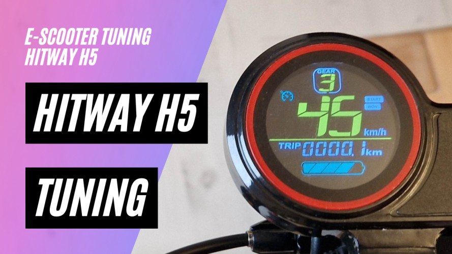 Hitway H5 Tuning (48V, 10AH, 500W)