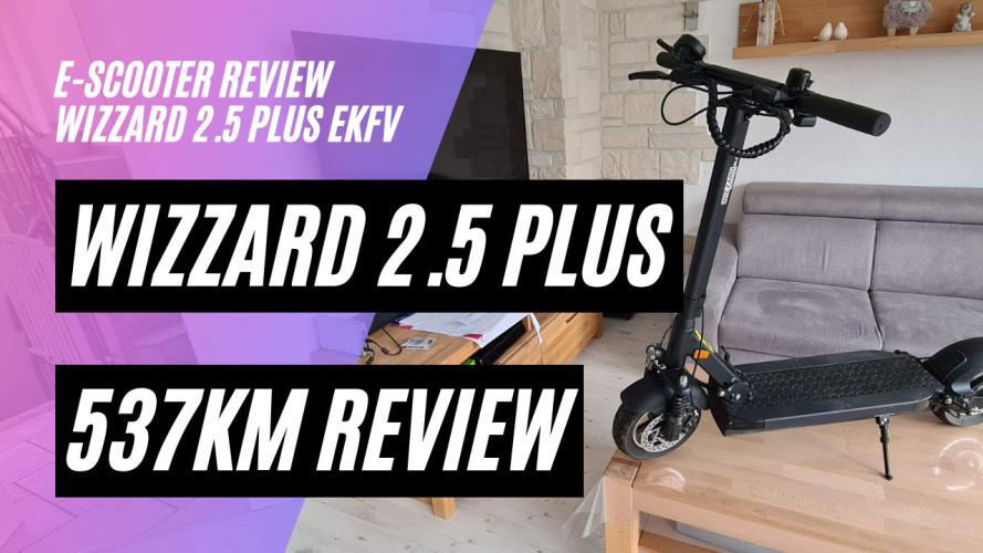 Wizzard 2.5 Plus eKFV Review nach 537 km (48V, 500W, 26AH, Vollfederung, Nutt Hydraulik Bremsen)