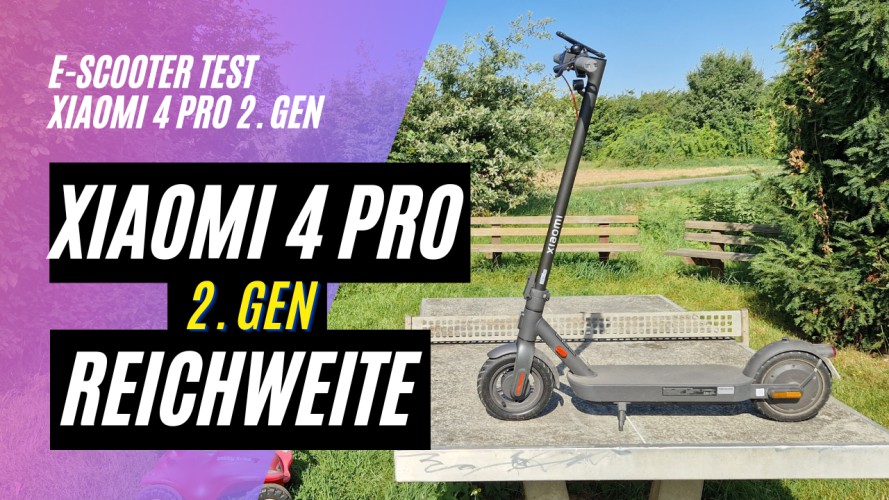 XIAOMI 4 PRO 2nd Gen. - Reichweitentest (48V; 10,2AH; 400W)