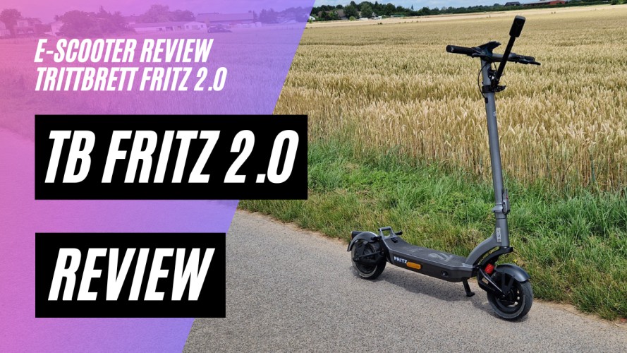 Trittbrett Fritz 2.0 (der neuen Fritz) - Review (48V, 18AH, 500W)