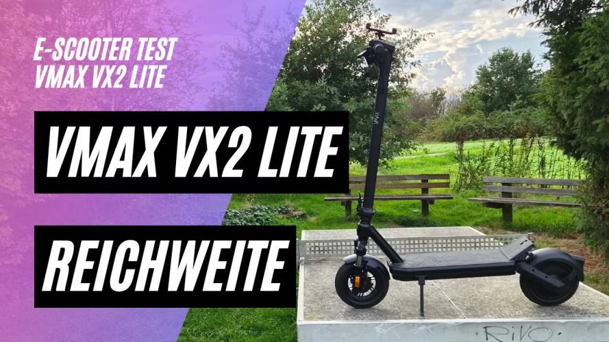 VMAX VX2 Lite - Reichweitentest (48V; 18,2 AH; 500W)
