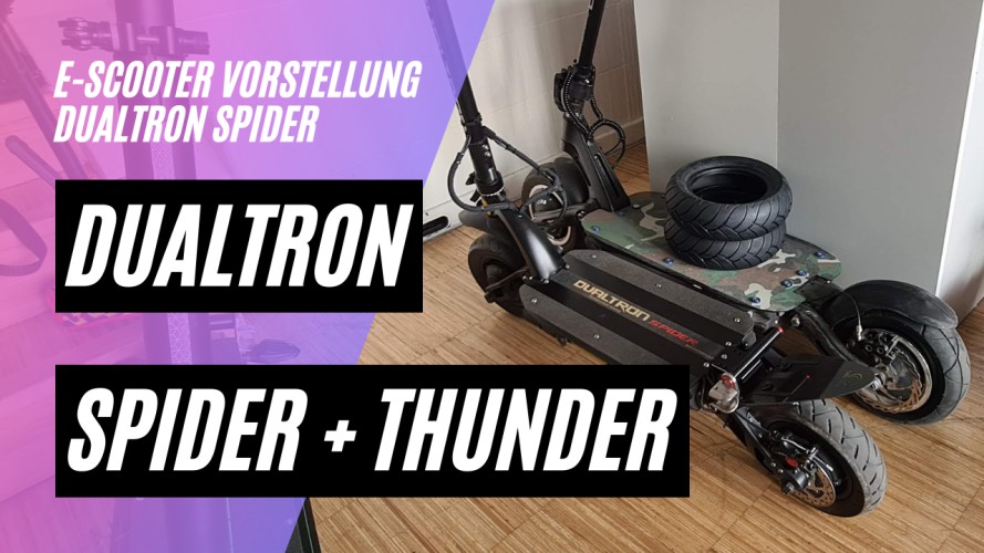 Dualtron Scooter (Spider und Thunder) - meine Fahrt mit dem Dualtron Spider