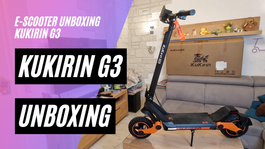 KuKirin G3 - Unboxing (52V, 18AH, 1200W)