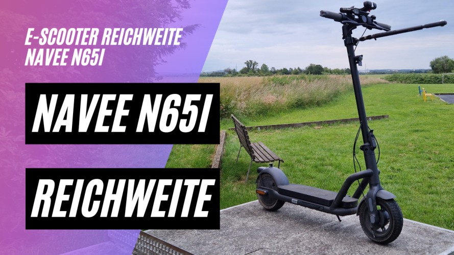 NAVEE N65i - Reichweitentest (48V; 12,5AH; 450W)