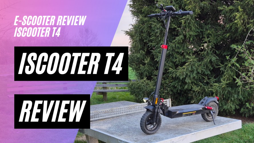 iScooter T4 - Review (48V; 12,5AH; 500W)