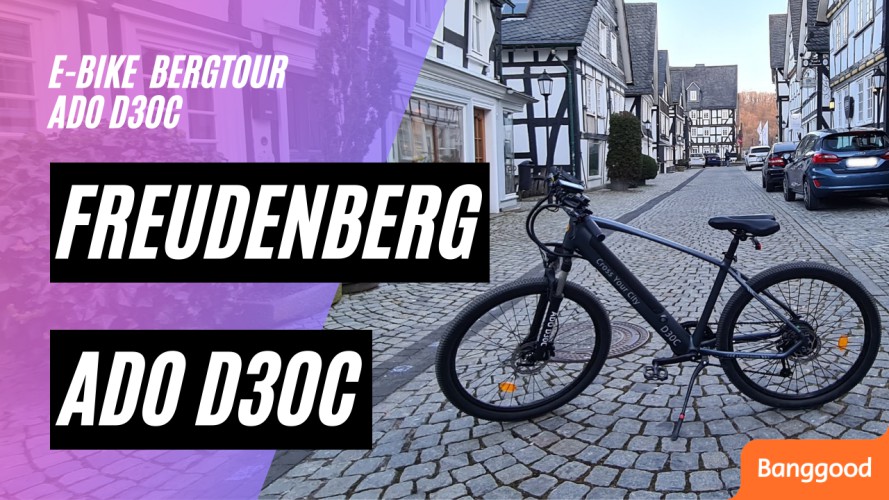 ADO D30C E-Bike in Freudenberg (27,5 Zoll, 36V, 10,4AH, 250W, 9-Gang)