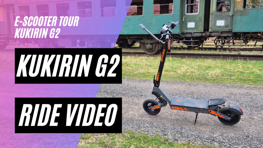 KuKirin G2 - Ride Video (48V; 15,6AH; 800W)