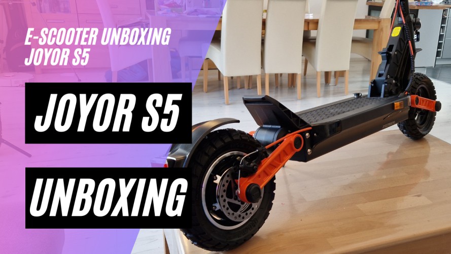 Joyor S5 - Unboxing und Probefahrt