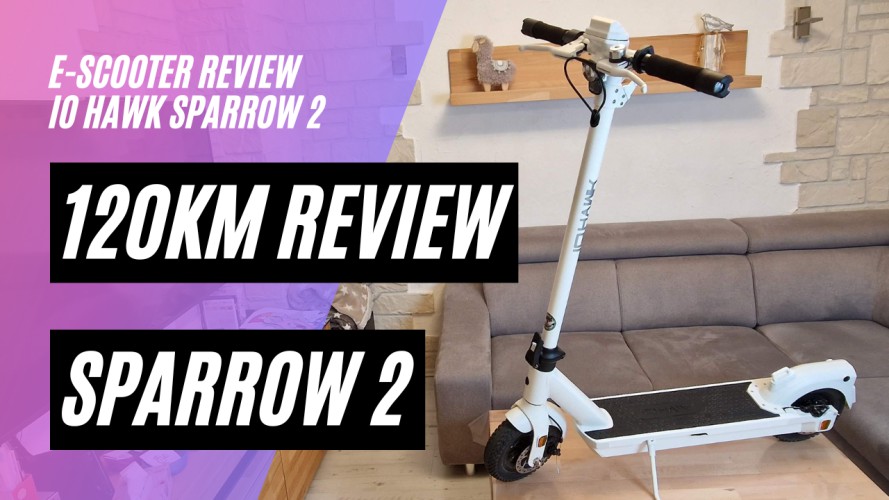 IO HAWK Sparrow 2 - Review (48V, 20AH, 500W)
