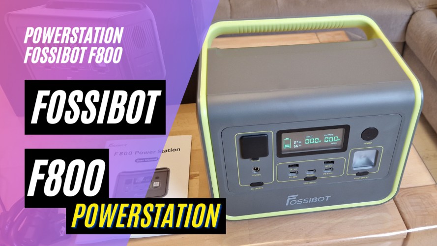 FOSSiBOT F800 Powerstation (512Wh / 800W) vs. FOSSiBOT F2400 und FOSSiBOT F3600 Powerstation