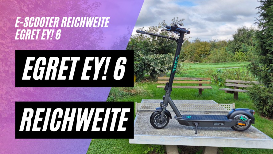 Egret Ey! 6 - Reichweitentest (48V; 15,3AH; 450W)