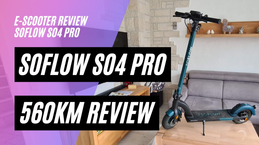 Soflow So4 Pro Review nach ca. 560km (48V, 10,5AH, 500W, Getriebemotor)
