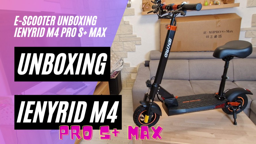 IENYRID M4 PRO S+ MAX - Unboxing (48V, 20AH, 800W)
