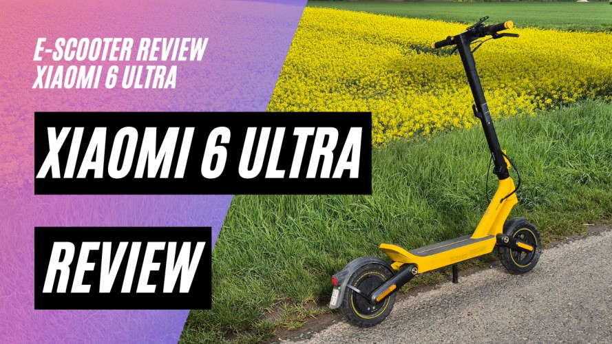 XIAOMI 6 ULTRA - Review nach ca. 100km (48V; 12,5AH; 500W)