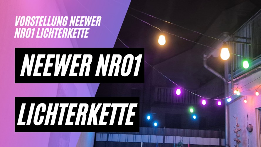 NEEWER NR01 Smart RGB Lichterkette - Vorstellung
