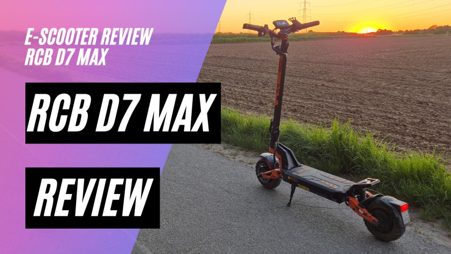 RCB D7 MAX - Review nach ca. 100 km (52V; 27AH; 2x 1800W)