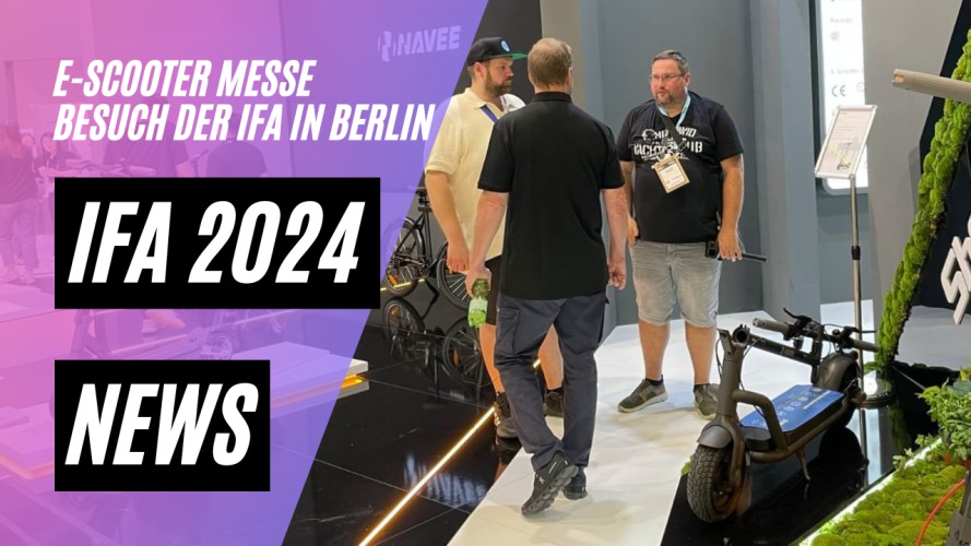 IFA Messe 2024 News, NIU, SoFlow, NAVEE, Segway, Xiaomi, Egret, Allpowers, Ugreen und weitere