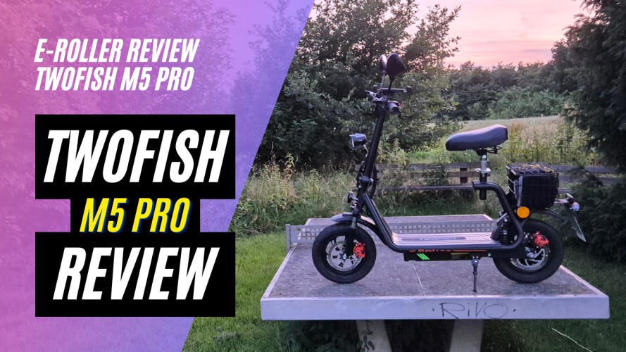 TWOFISH M5 PRO-E ECC - Review nach ca. 75 km (48V; 13AH; 500W)