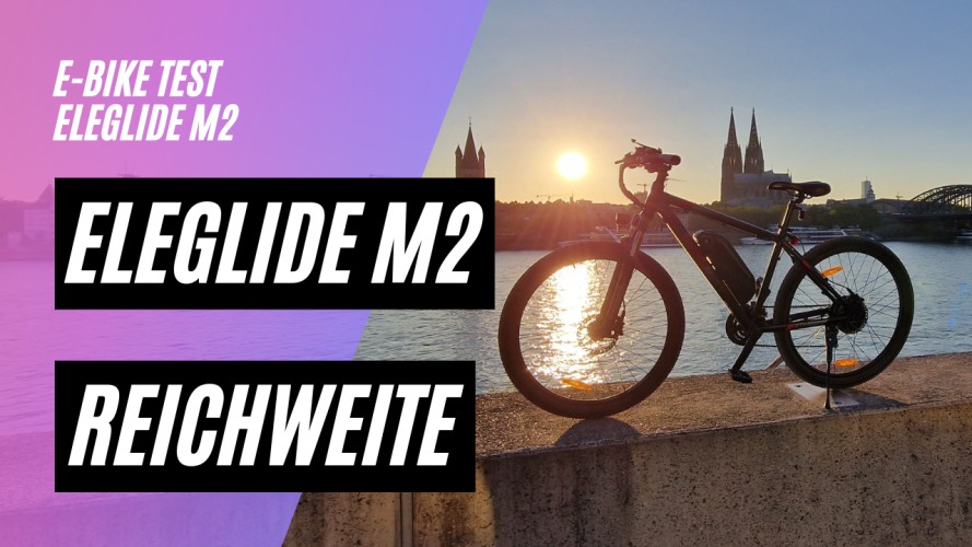 Eleglide M2 Mountainbike - Reichweitentest (36V; 15AH; 250W) 25/km/h E-Bike, StVZO
