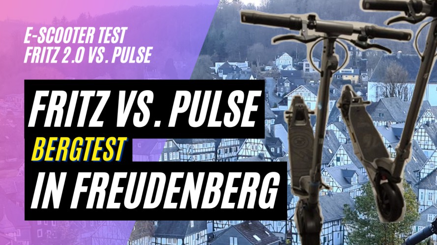 Trittbrett Fritz 2.0 vs. ePF-Pulse 960 - Bergtest in Freudenberg