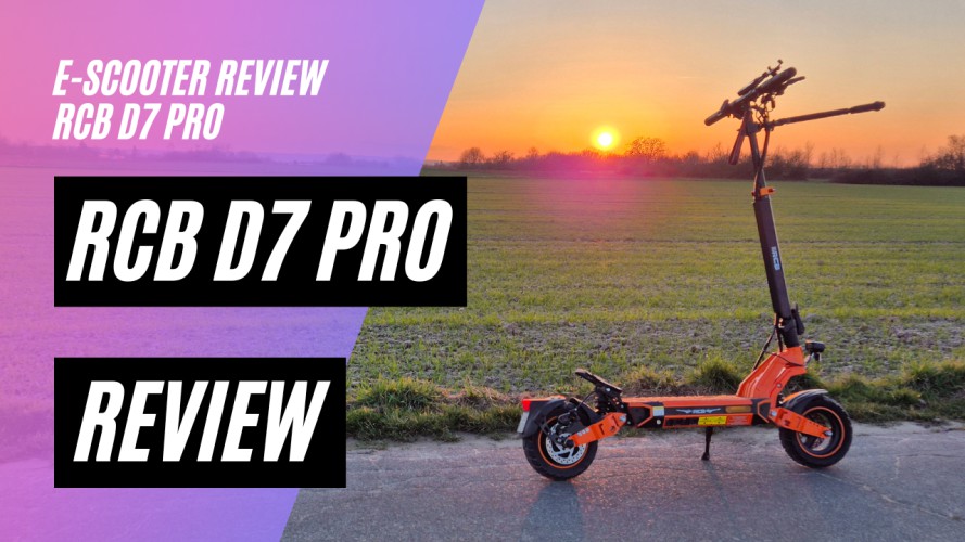 RCB D7 PRO ABE Ultra - Review nach ca. 130 km (48V; 27AH; 500W)