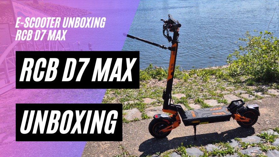 RCB D7 MAX ABE - Unboxing und Probefahrt (52V; 27AH; 2x 1800W)