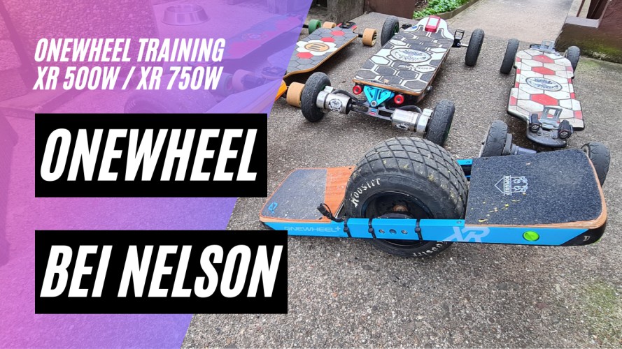 Onewheel fahren lernen, Onewheels GT und XR, zu Besuch bei Nelson von No Limits To Ride Electric!