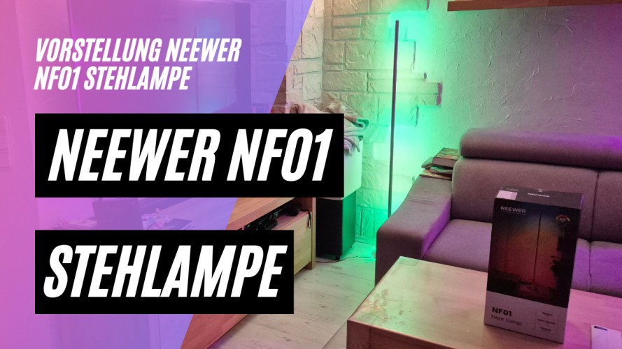 NEEWER NF01 Smart RGB Stehlampe - Vorstellung